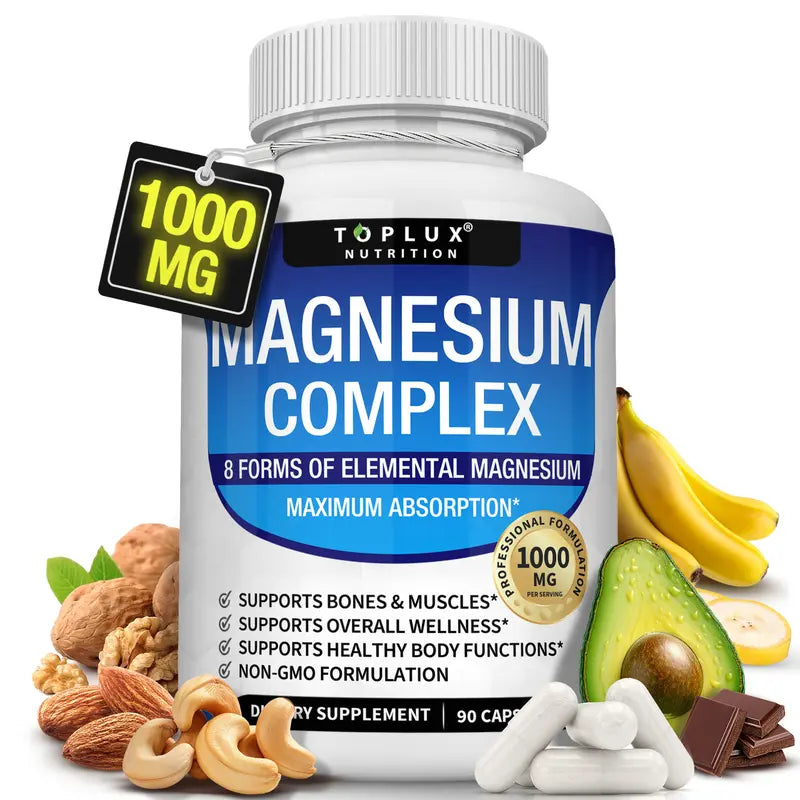 Toplux Magnesium Complex 1000mg Supplement - Image 1